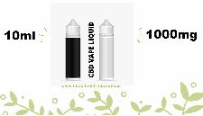 CBD Vape Liquid - 10ml - Full Spectrum (1000mg)