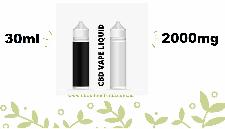 CBD Vape Liquid - 30ml - Full Spectrum (**2000mg**)