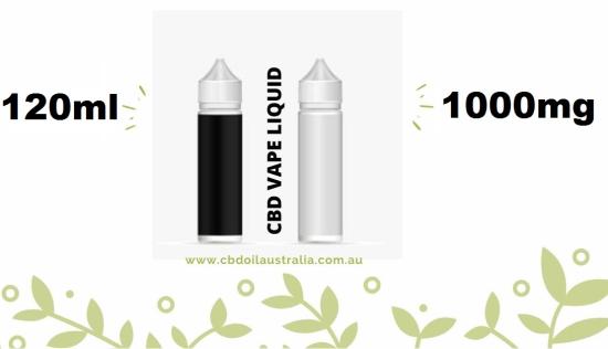 CBD Vape Liquid - 120ml - Full Spectrum (1000mg)
